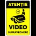 Indicator atentie video supraveghere